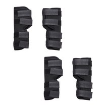 반려동물 안전 다리보호대 HJ01 4p, 블랙