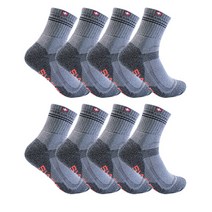 스위스밀리터리 남성용 등산 중목 양말 SM-R02 8족, 그레이