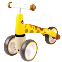 파파스토이 LEBEI ORIGINAL ZOO 미니 바이크 기린, 옐로우