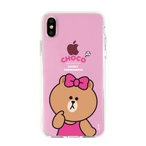 라인프렌즈 휴대폰 젤 하드 케이스