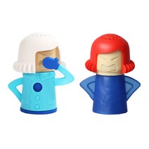 리빙듀오 악취제로 냉장고 탈취제 + 찌든때 굿바이 전자레인지 클리너, 블루, 블루레드, 1세트