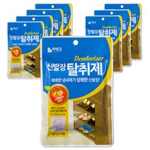 리빙굿 신발장 탈취제 레몬향, 2g, 8개
