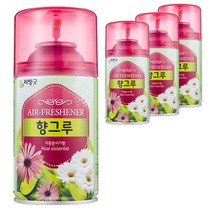리빙굿 향그루 복숭아향 방향제, 280ml, 4개입