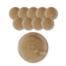 패션포인트 덴마크단추 18mm, LBG, 10개입