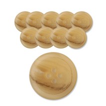 패션포인트 이지오단추 15mm, BG, 10개입