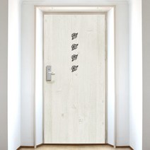 디자인수풀 현관문 시트 빈티지 스타일 VDS 131, 아이보리