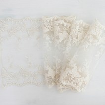 해피툴 춤추는 나비 레이스 러너매트, M(180 x 20.5 cm)