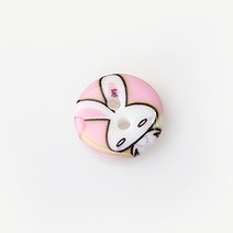 HR빅버튼 마푸투 NO41 단추 15mm, 혼합 색상, 4개입