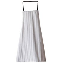 앤티스 주방용품 패션 면화 앞치마, 수직 줄무늬, 1개