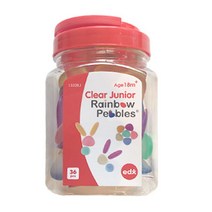 이디엑스 투명 무지개 조약돌, 파스텔