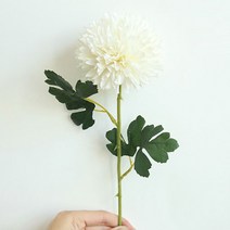블럭마트 조화꽃 인테리어소품 민들레 2p, 화이트