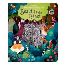 Peep Inside a Fairy Tale Beauty and the Beast Hardcover, USBORNEPUBLISHING