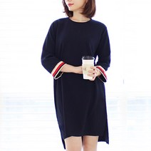 팡팡샵 T 7부 소매테잎수유 원피스