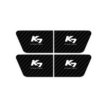 엑스원 LED 카본스타일 도어캐치 4p 더뉴K7, 화이트