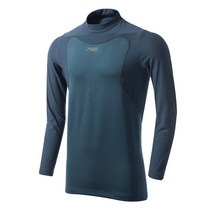 NSR 폰도 터틀넥 베이스레이어 맨 TEAL L