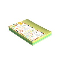 종이문화 스타일리쉬 노멀 색상지 80g 369 SN Green Tone, A5, 260매