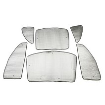 ZHEYANG 폭스바겐 Beetle 2005년~2012년 전용 프리미엄 햇빛가리개 풀 세트 ZY0409, 혼합 색상, 1세트