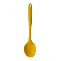 키친팩토리 파스텔 실리콘 요리스푼, 머스타드, 1개