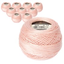 DMC 자수실 펄코튼12 10p, 225번, 120m