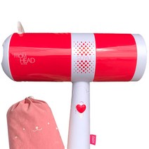 소유 향기나는 토끼 드라이기 1200W + 파우치, MHD-6000, 레드