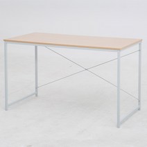 포메리트 모던스틸 일자형 책상 1200, 화이트