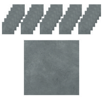 데코파라 DIY용 타일 15 x 15 cm, MIDE NIGHT ANTRACITE, 32개입
