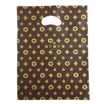 팩스타 펀칭 비닐 포장봉투 가로 25cm x 세로 35cm PE25, 갈색AA, 50개입