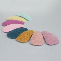 프라임 리본 깜찍 니트 5cm 똑딱핀 8컬러 세트