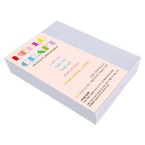 종이문화 두꺼운 양면 카드지 레인보우카드 32절 No.19 미스티블루 110p, 1개