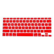 DM 알럽컴 맥북 키보드 보호 커버 A1370/A1465, 레드, 1개