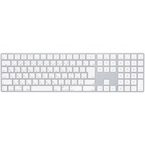 Apple 정품 매직 키보드 WITH NUMERIC KEYPAD, 실버, 일본어, MQ052KJ/A, 일반형