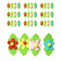 아이세상 꽃세트 펠트장식 10p, 6A