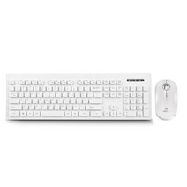 CJ이엔엠 OGNENTUS 무선키보드 마우스 세트, OGN-WKM20, WHITE, 일반형