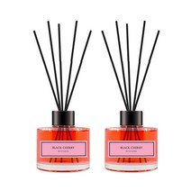 바이향 홈 디퓨저 120ml x 2p, 블랙체리, 2개