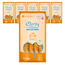 네츄럴코어 메리츄 고양이 간식 56g, 치즈 + 참치 혼합맛, 6팩