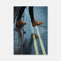 유로컴퍼니 캔버스 프린팅 액자 IH216 rain-16, 혼합 색상