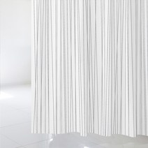 디자인수풀 북유럽 스타일 샤워 커튼 S sc657 + 플라스틱 고리, 1세트