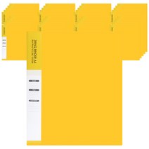 레드루프 O링 바인더 A4 3공 315 x 250 x 35 mm, 옐로우, 70개입