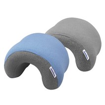 라버트리 메모리폼 짬짬이 쪽잠베개 그레이 + 블루, 혼합 색상
