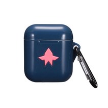 비쉐르 폴리고날 에어팟 2세대 실리콘 케이스, 네이비핑크