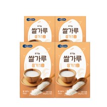 베베쿡 유기농 쌀가루 중기1 20g x 10p, 4개입, 200g