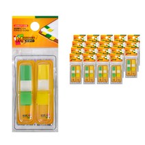M플래그 팝업플래그 2색 20p POP4412YG, 20세트