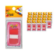 M플래그 팝업플래그 레드 50p POP4425R, 20개