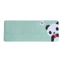 트리 와이드 롱 마우스패드, 판다 그린, 1개