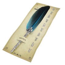 신원 깃털 딥펜   펜촉 세트, 0.5mm, 남색