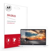 스코코 울트라샤프 AR 노트북 액정보호필름 LG그램 2019 14Z990용, 1세트