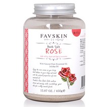 패브스킨 바스솔트 페퍼민트, 로즈, 450g, 1개