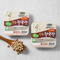 맑은물에 정학님 전통 청국장, 160g, 2개