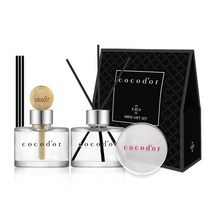 코코도르 우드볼 디퓨저 50ml x 2p 기프트세트, 프렌치라벤더, 1세트