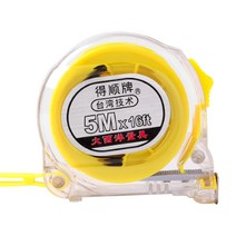 Tree 투명 스틸 줄자 5m, 1개